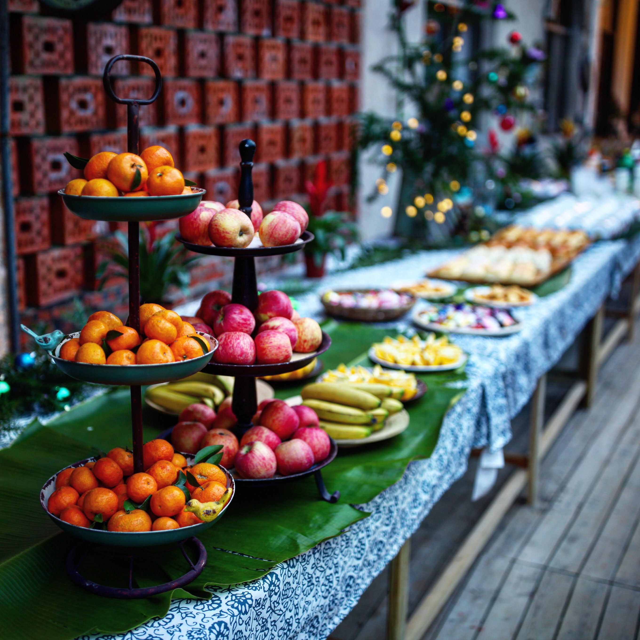 今晚的自助晚宴