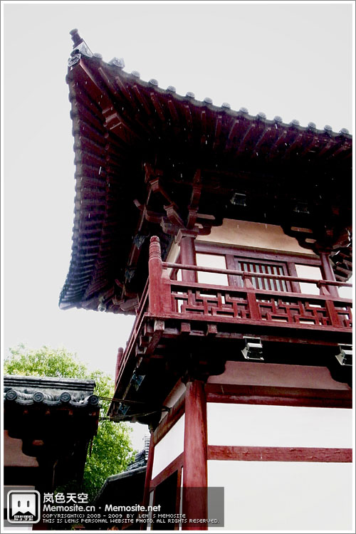 寒山寺楼阁一角