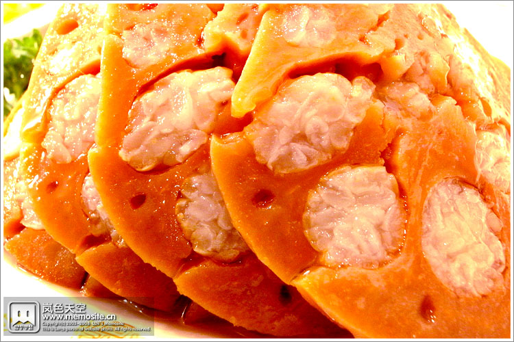 莲藕的色很鲜，确实不错