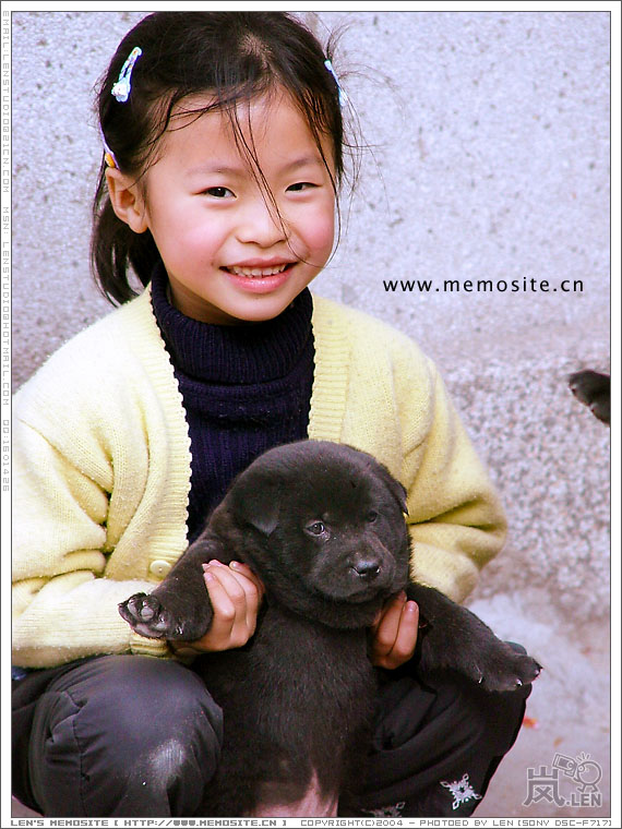 长洲岛·女孩与狗狗