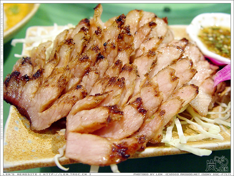泰国叉烧肉，感觉类似澳门街的