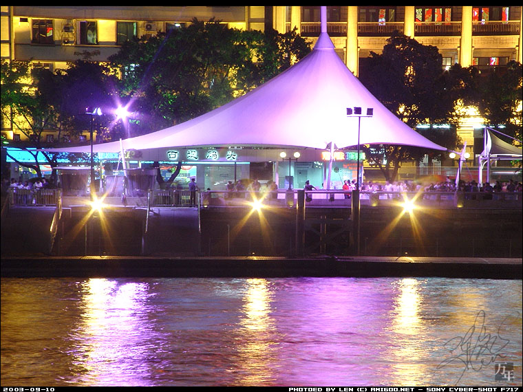 中秋节前的珠江