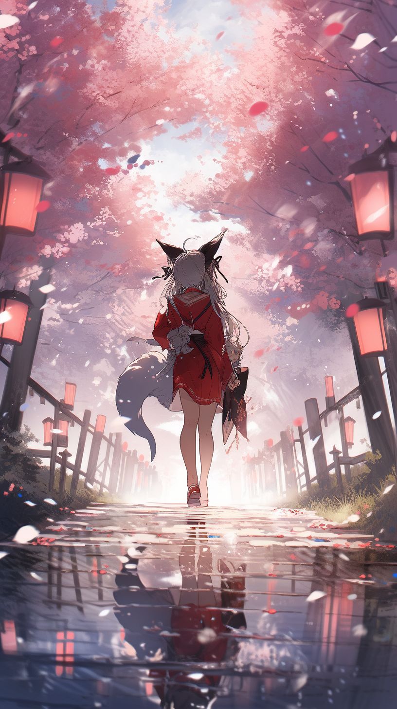 NC MKT red white and blue painting of a woman walking by cherry a4890d6c 745b 47b7 afc1 c314c49377cb