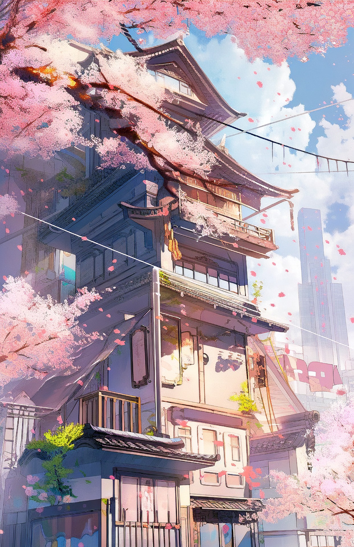 NC MKT An old house float on the clouds in the sky and there ar 8248eb8a 6e3c 44dd b3e7 b6af77553be0